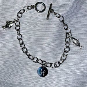 Custom made stainless steel zodiac bracelet